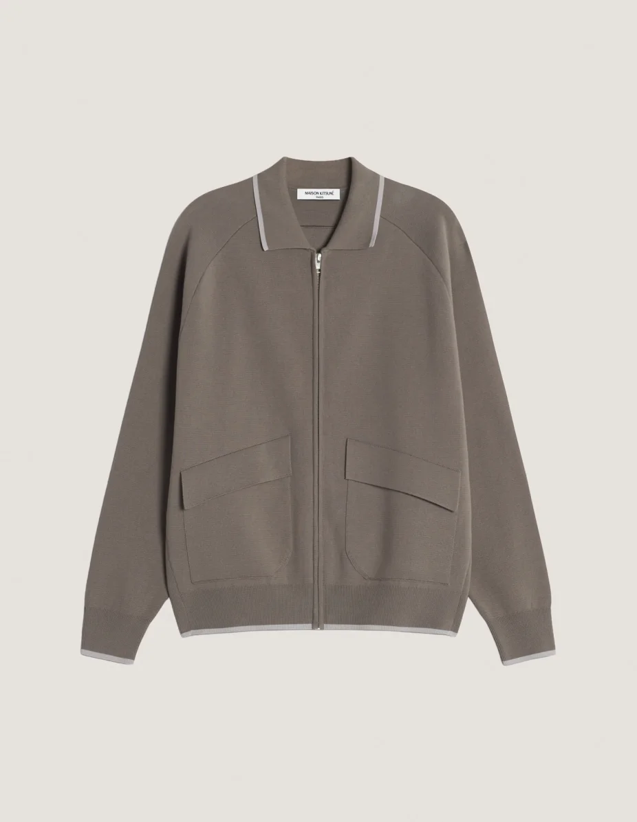 MAISON KITSUNE PARIS FLAP POCKET JACKET - 1