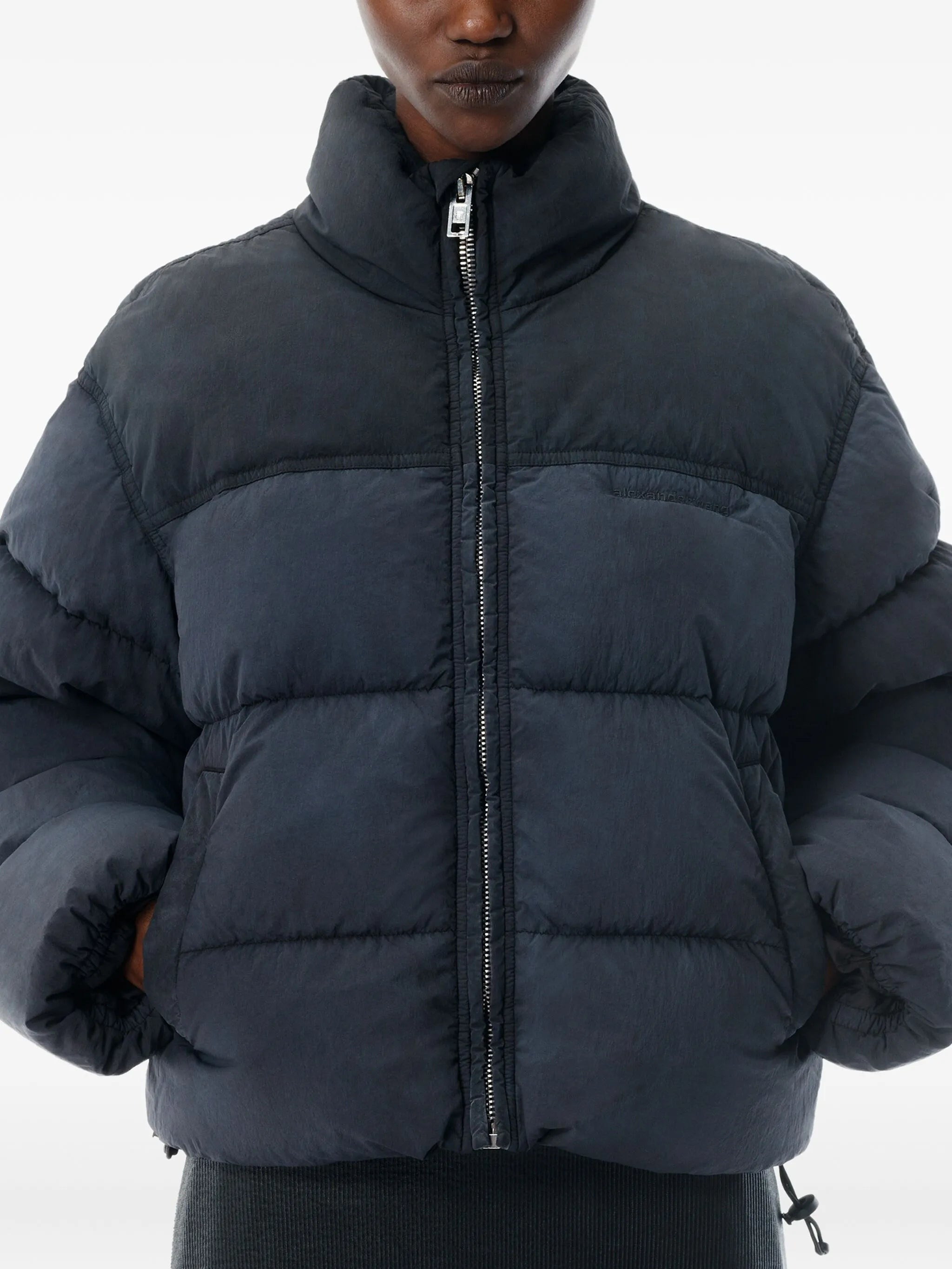 Alexander Wang Cropped Puffer Jacket - 4