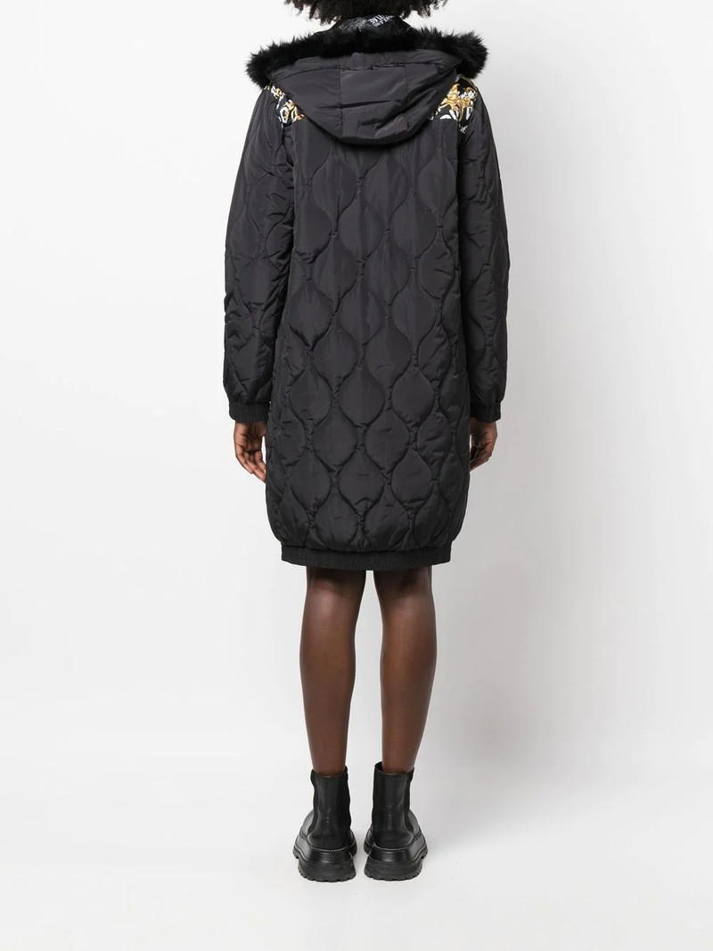 graphic-print quilted coat 4