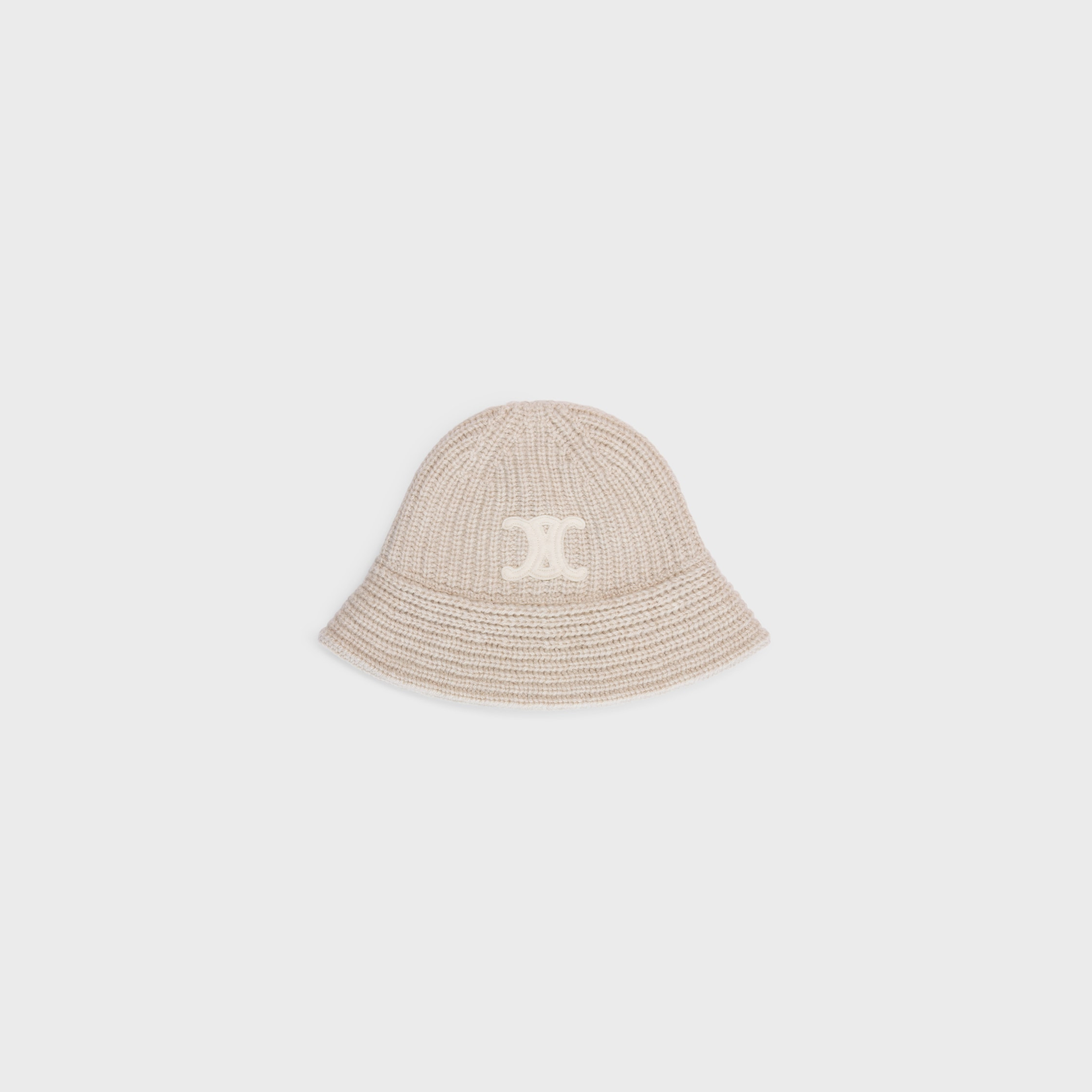 Triomphe cloche beanie in cashmere - 1