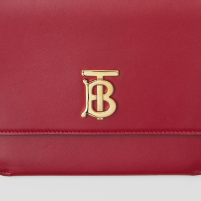 Burberry Mini Leather Flat TB Bag outlook