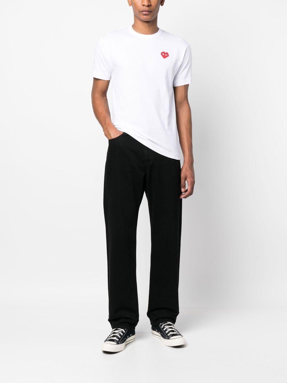 short-sleeve cotton T-shirt - 2