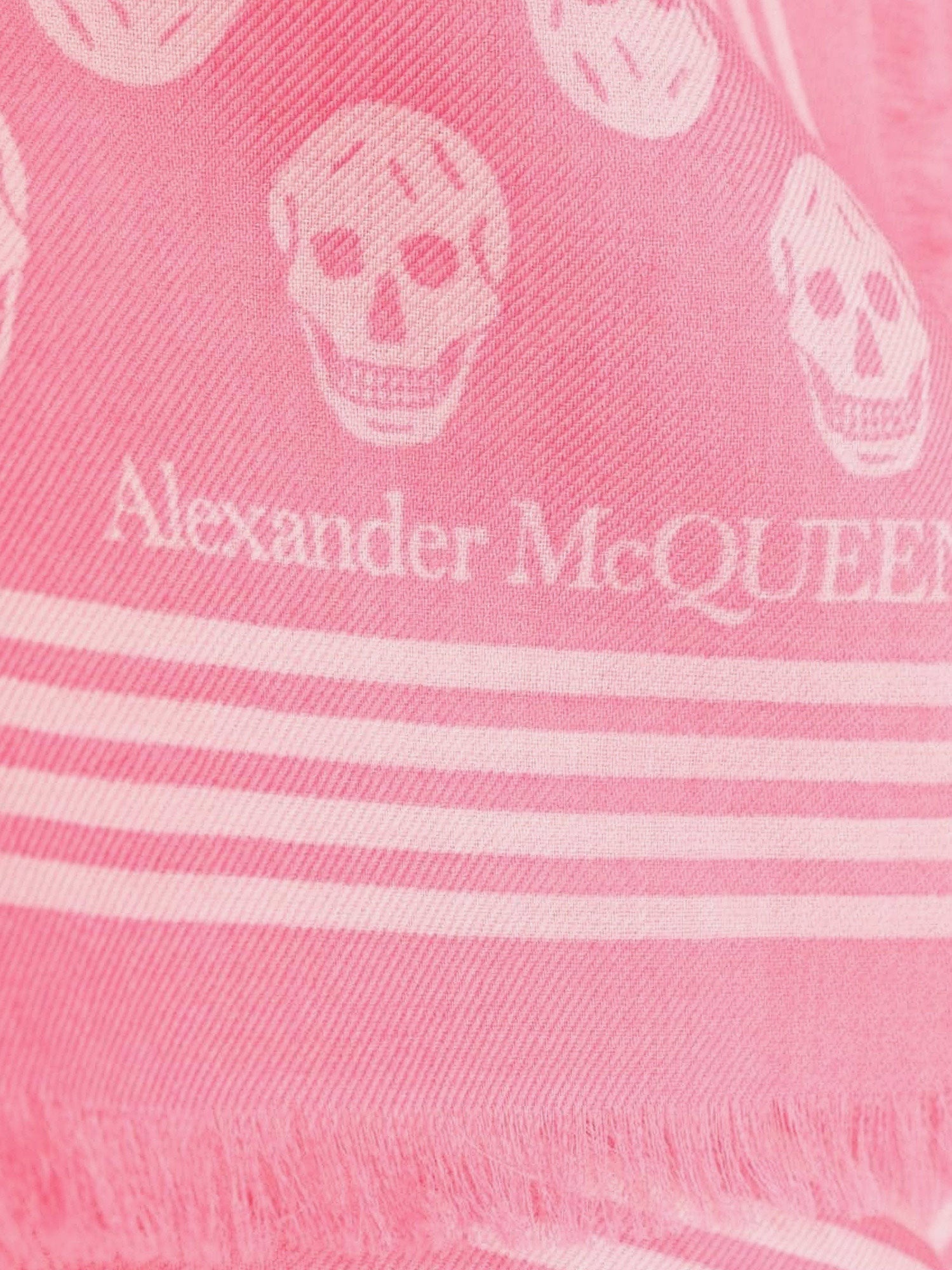 Alexander Mcqueen Woman Scarf Woman Pink Scarves - 2