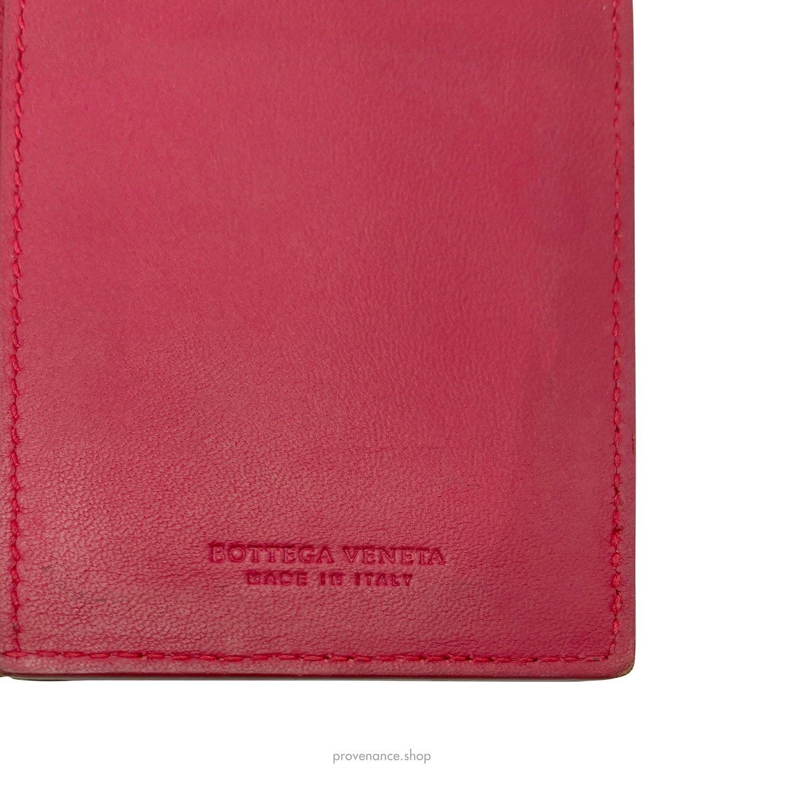 Bottega Veneta Pocket Organizer Wallet - Raspberry - 6
