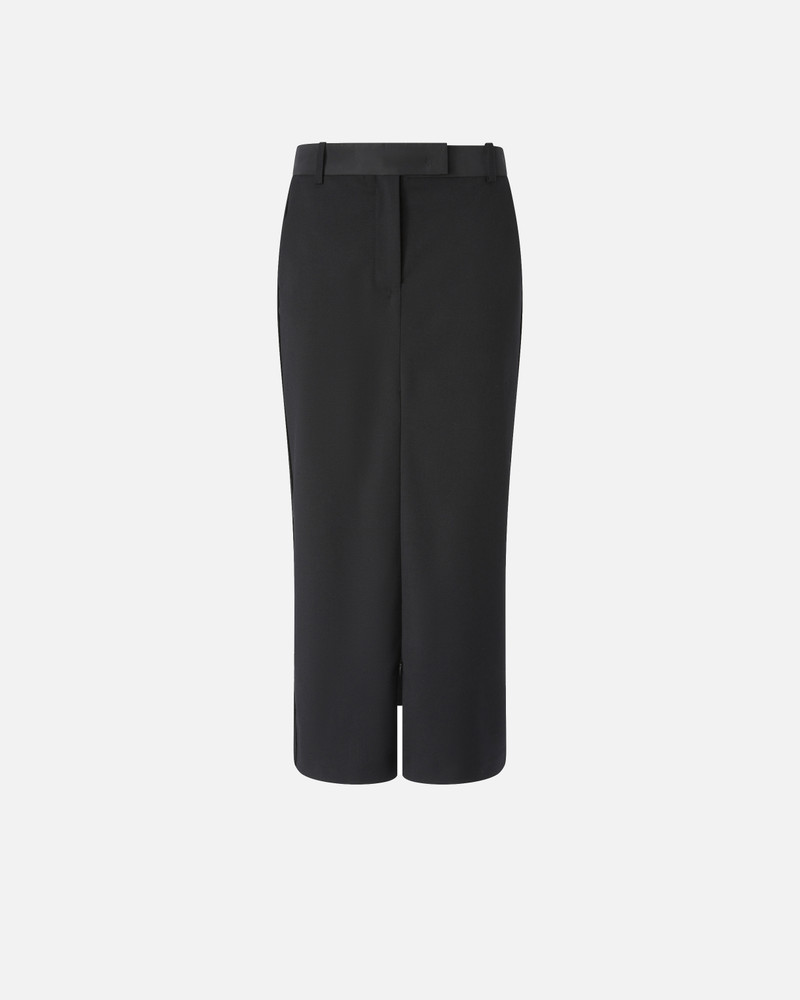 SLIM-FITTING CALF-LENGTH SKIRT WITH SLIT 1
