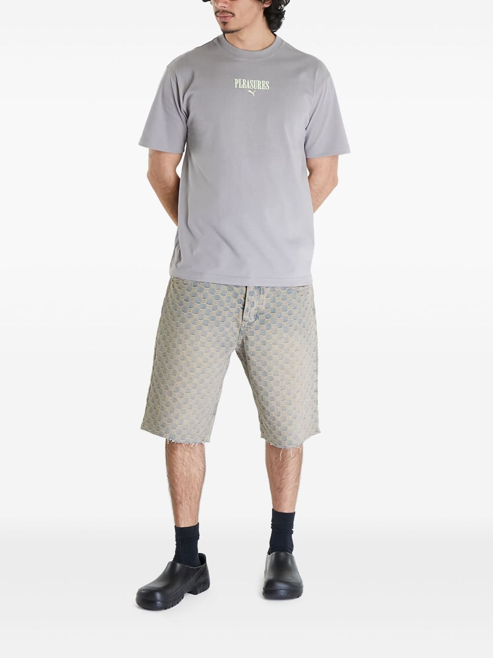 cotton-blend t-shirt - 2