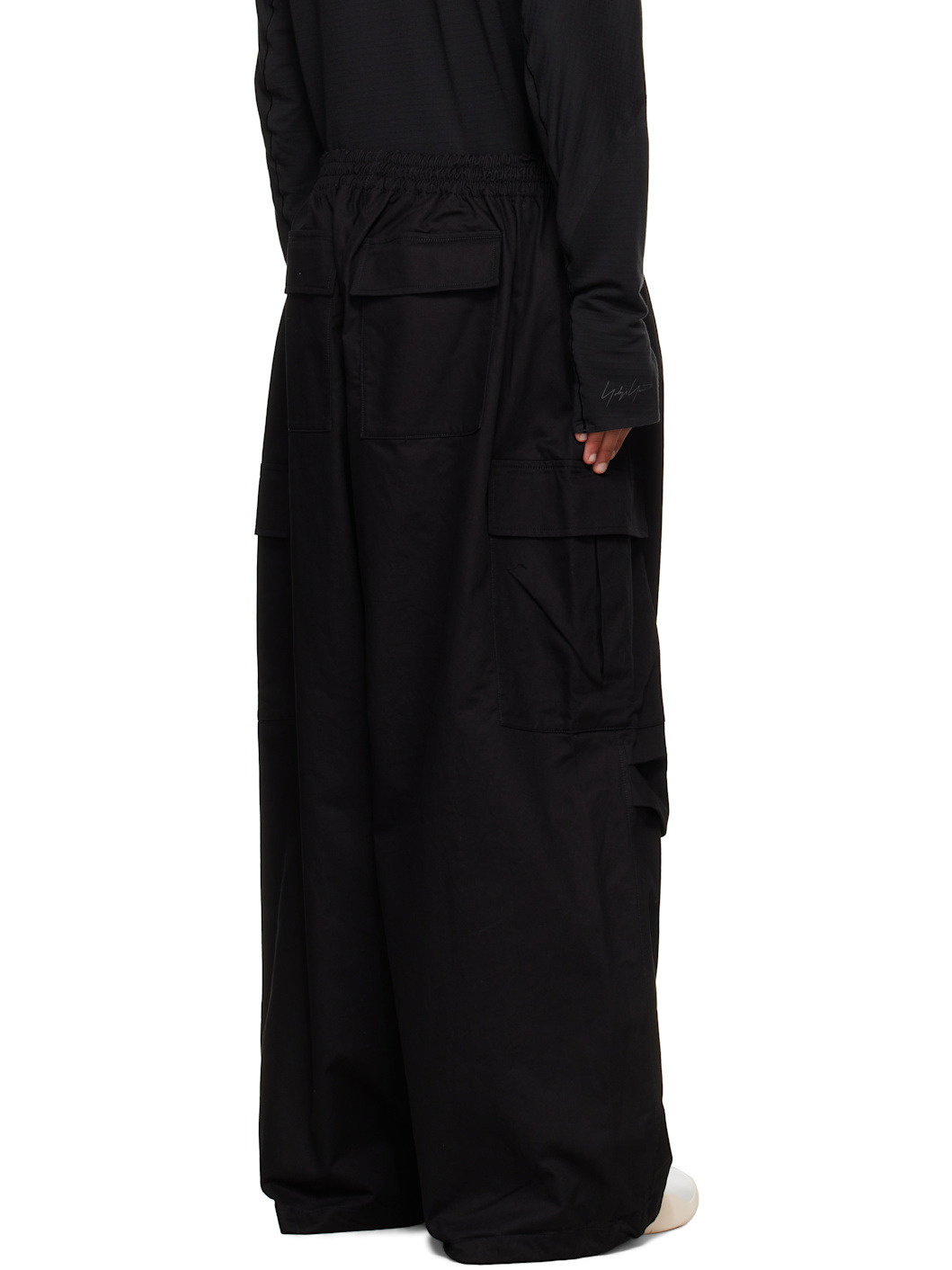 Black UT Twill Cargo Pants - 3
