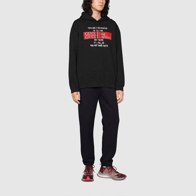 GUCCI Sweatshirt with 'You Got Good Taste' print outlook