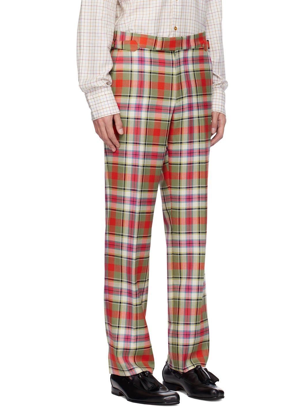 Green & Red Sang Trousers - 2