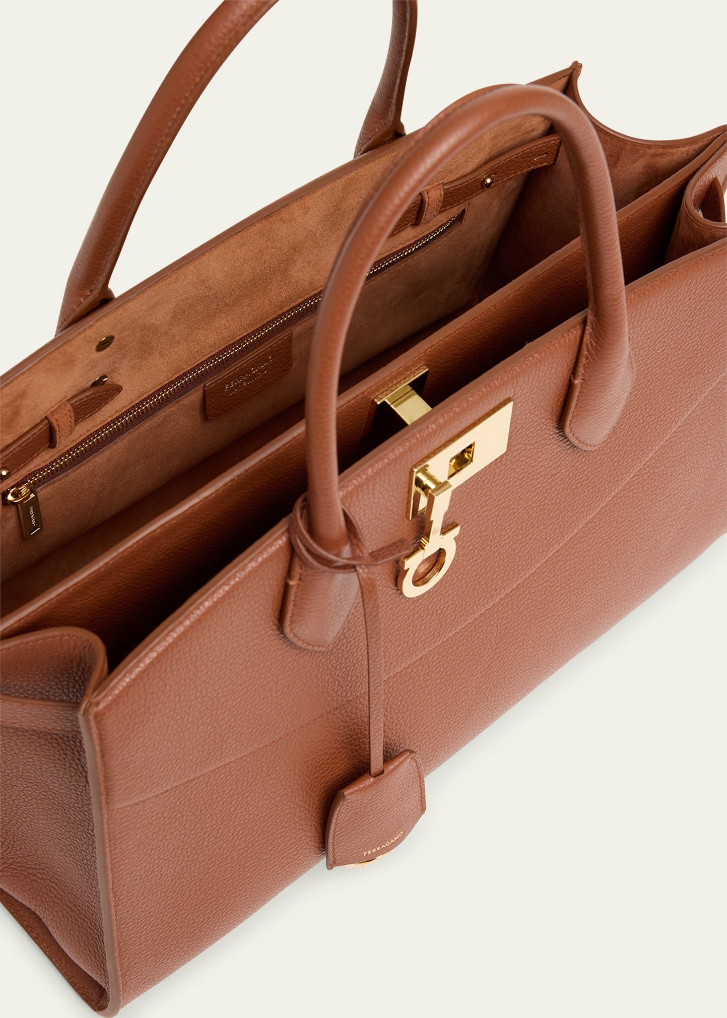The New Studio Soft Leather Top-Handle Bag - 3