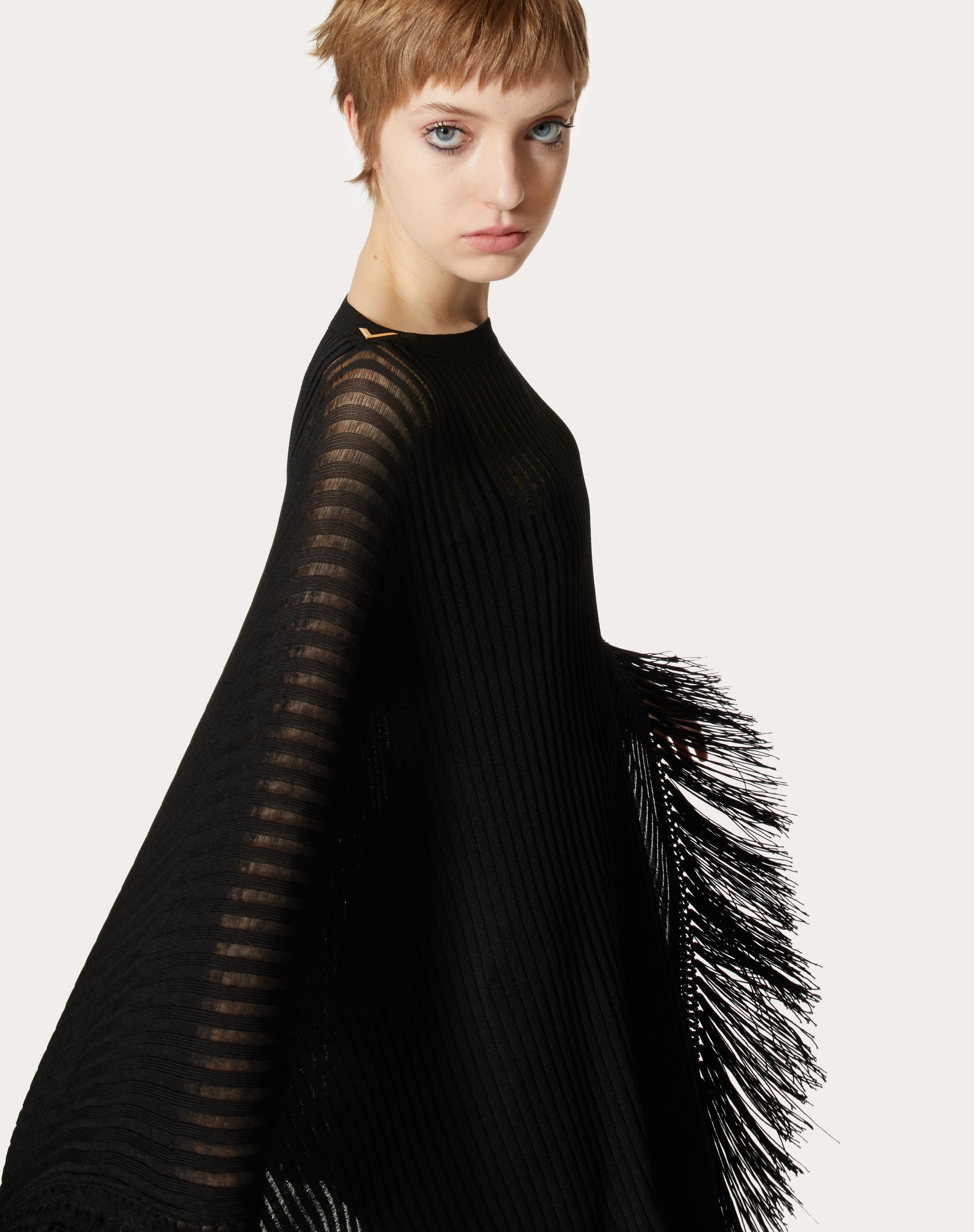 VISCOSE PONCHO - 5