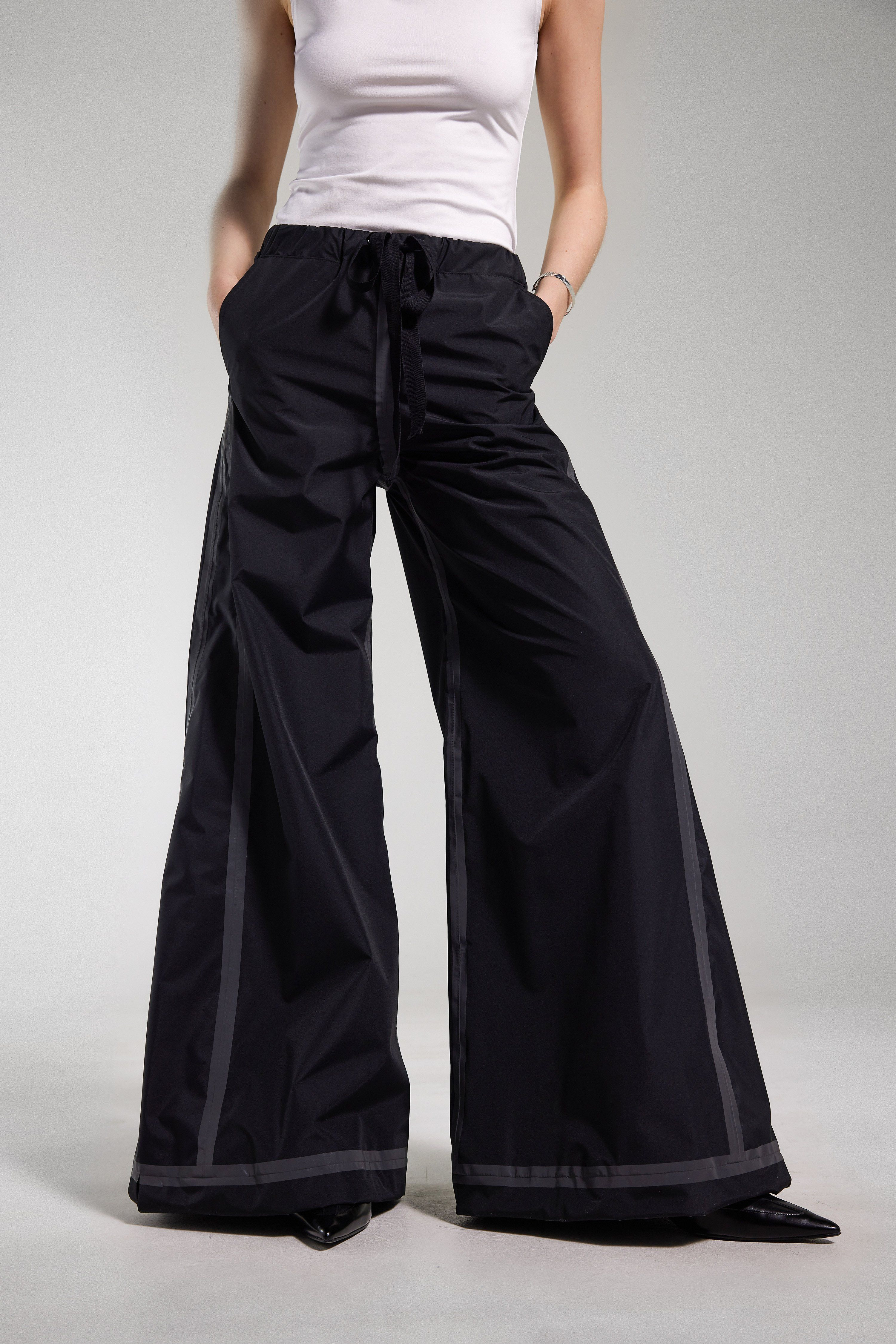 Karla Trousers Tape Black - 2