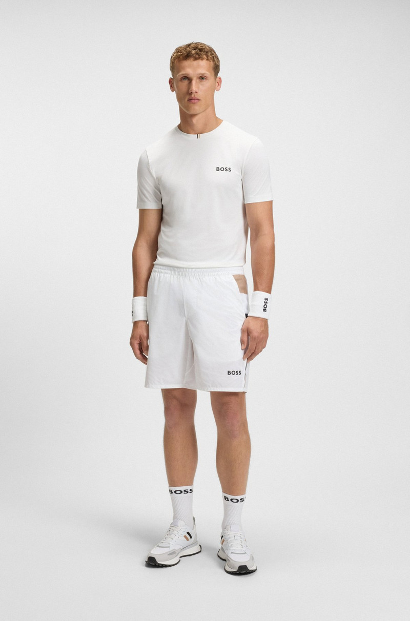 BOSS ACTIVE TENNIS SHORTS IN STRETCH FABRIC WITH MOISTURE MANAGEMENT outlook