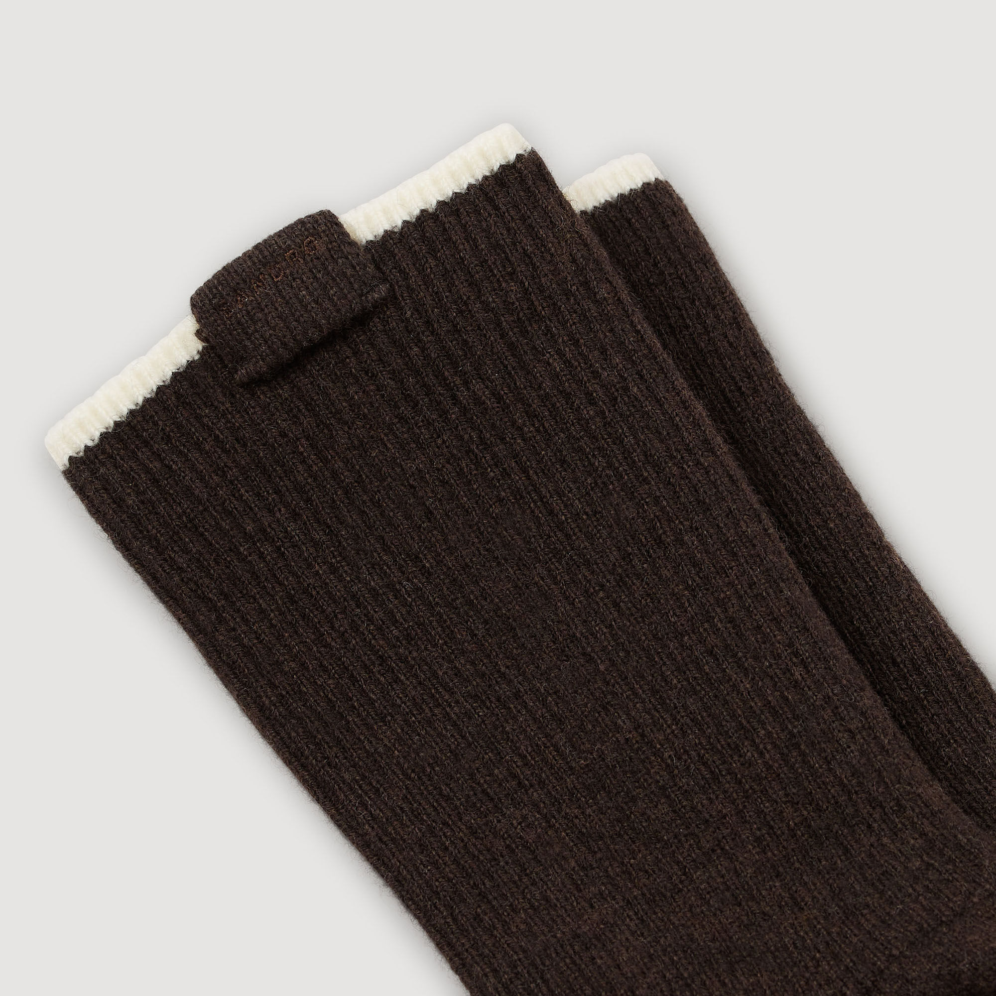 TWO-TONE KNEE-HIGH SOCKS - 2