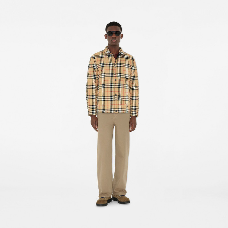Burberry Reversible Quilted Nylon Overshirt outlook