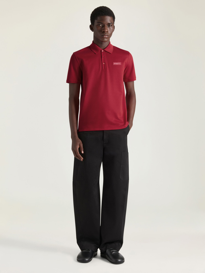 Givenchy POLO IN COTTON WITH GIVENCHY PARIS GROS GRAIN outlook