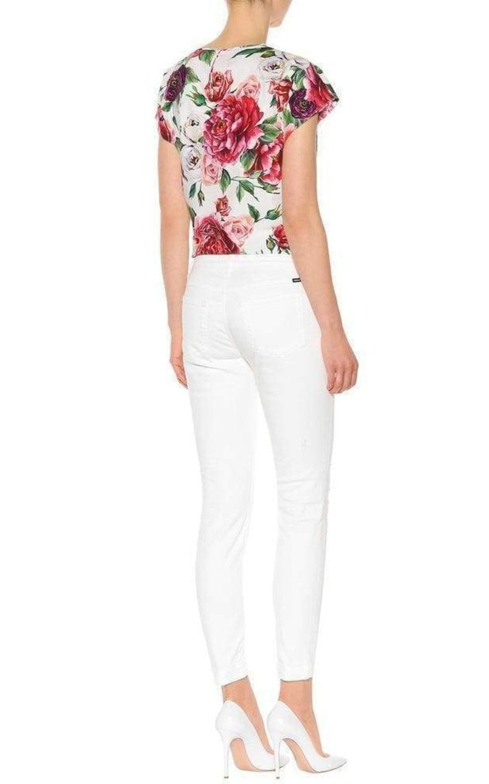 Fit Distressed Jeans - 3