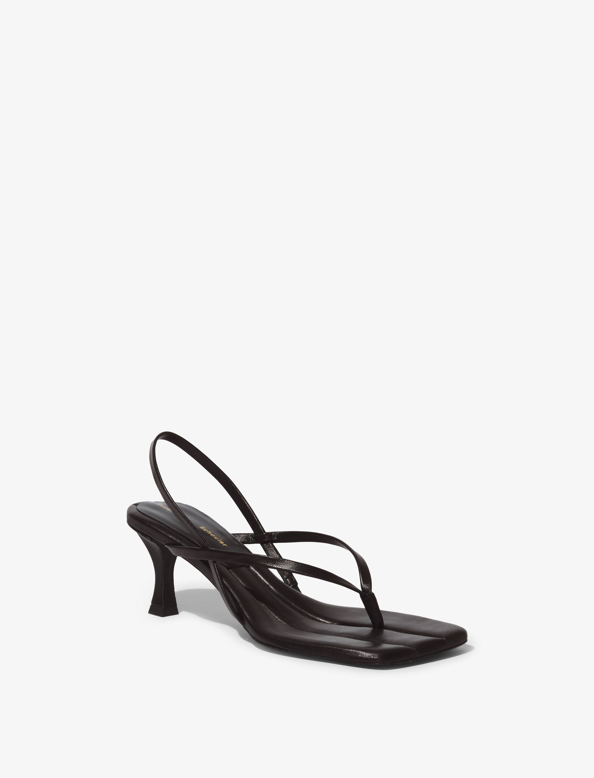 Square T-Strap Sandals - 2