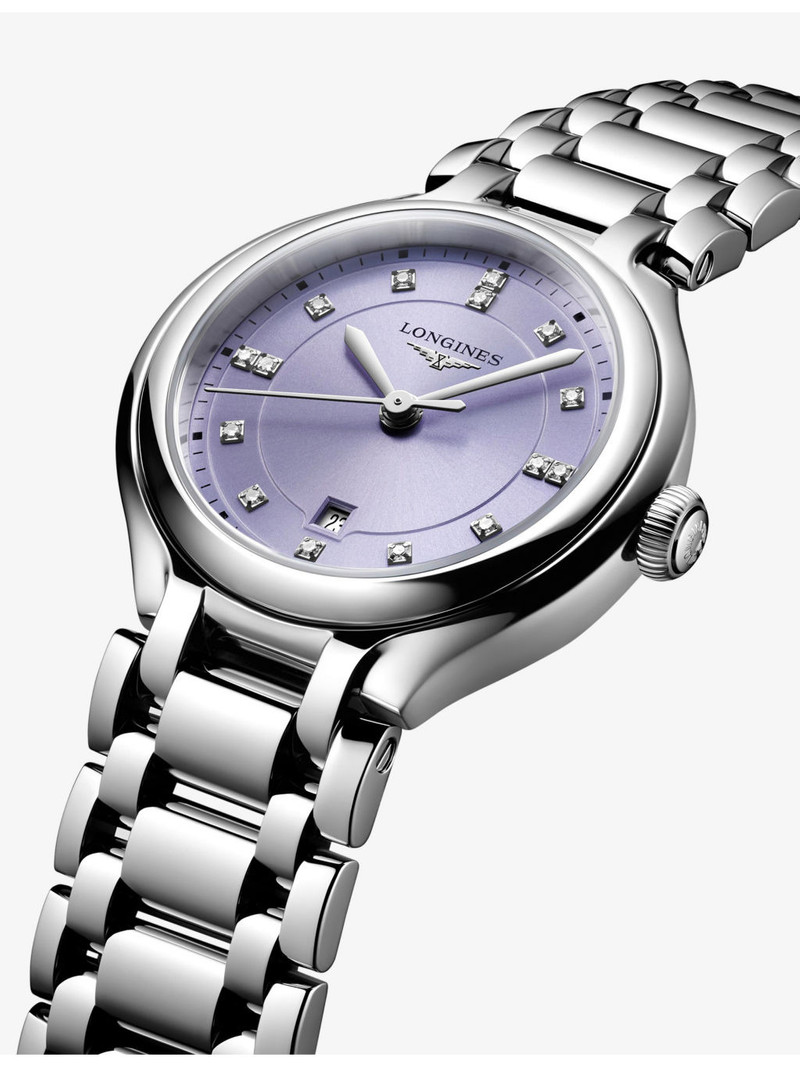 Longines Longines PrimaLuna Stainless-Steel And 0.057ct Diamond Quartz Watch 30mm outlook