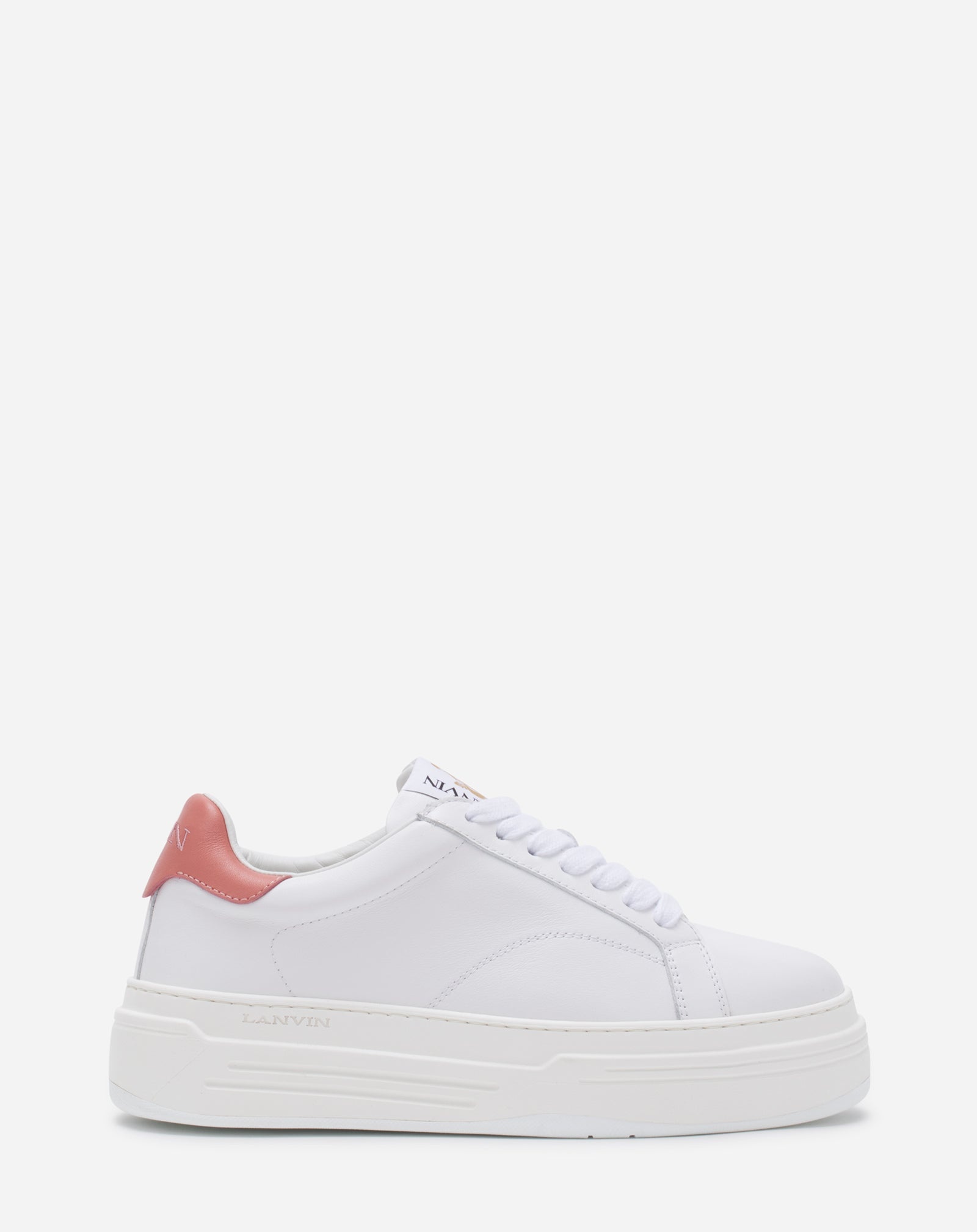 DDB0 LEATHER PLATFORM SNEAKERS - 1