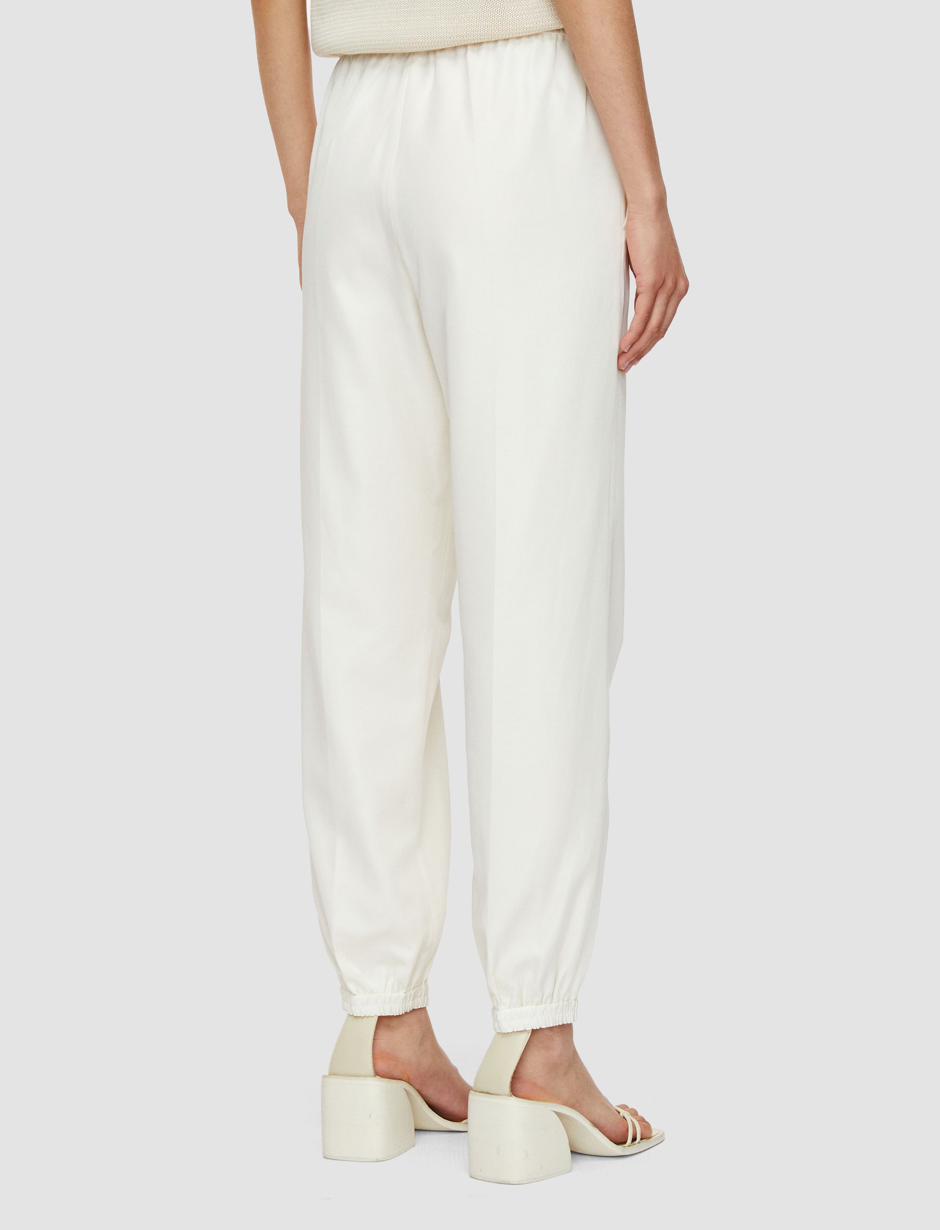 Taio Soft Cotton Silk Trousers - 3