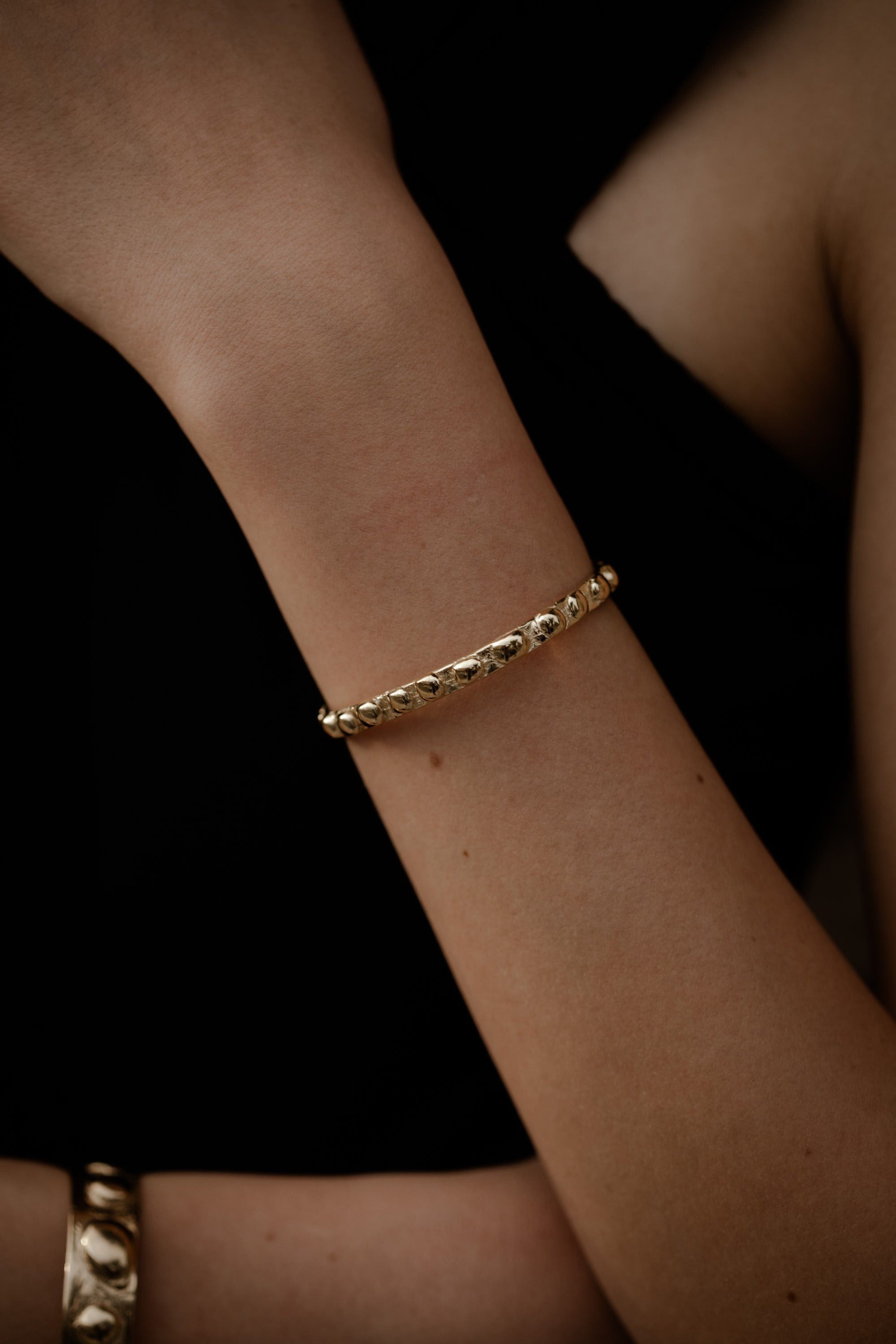 Fine Studded Bangle - 2