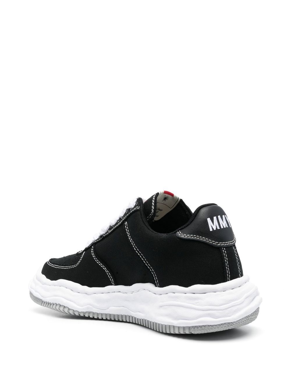 Wayne OG Sole Canvas Low "BLACK" - 3