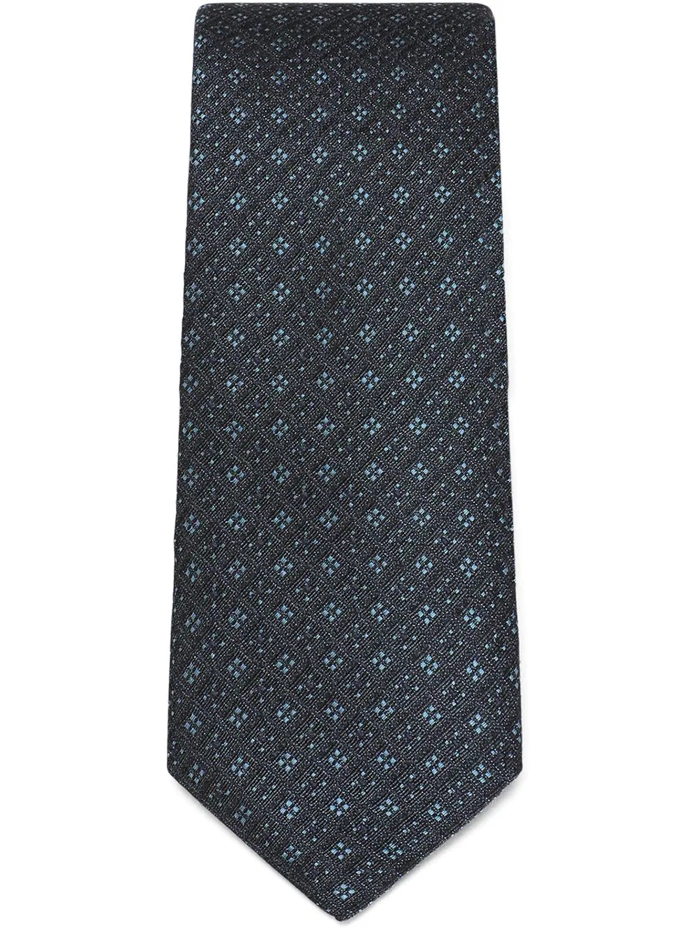 silk-jacquard tie - 1