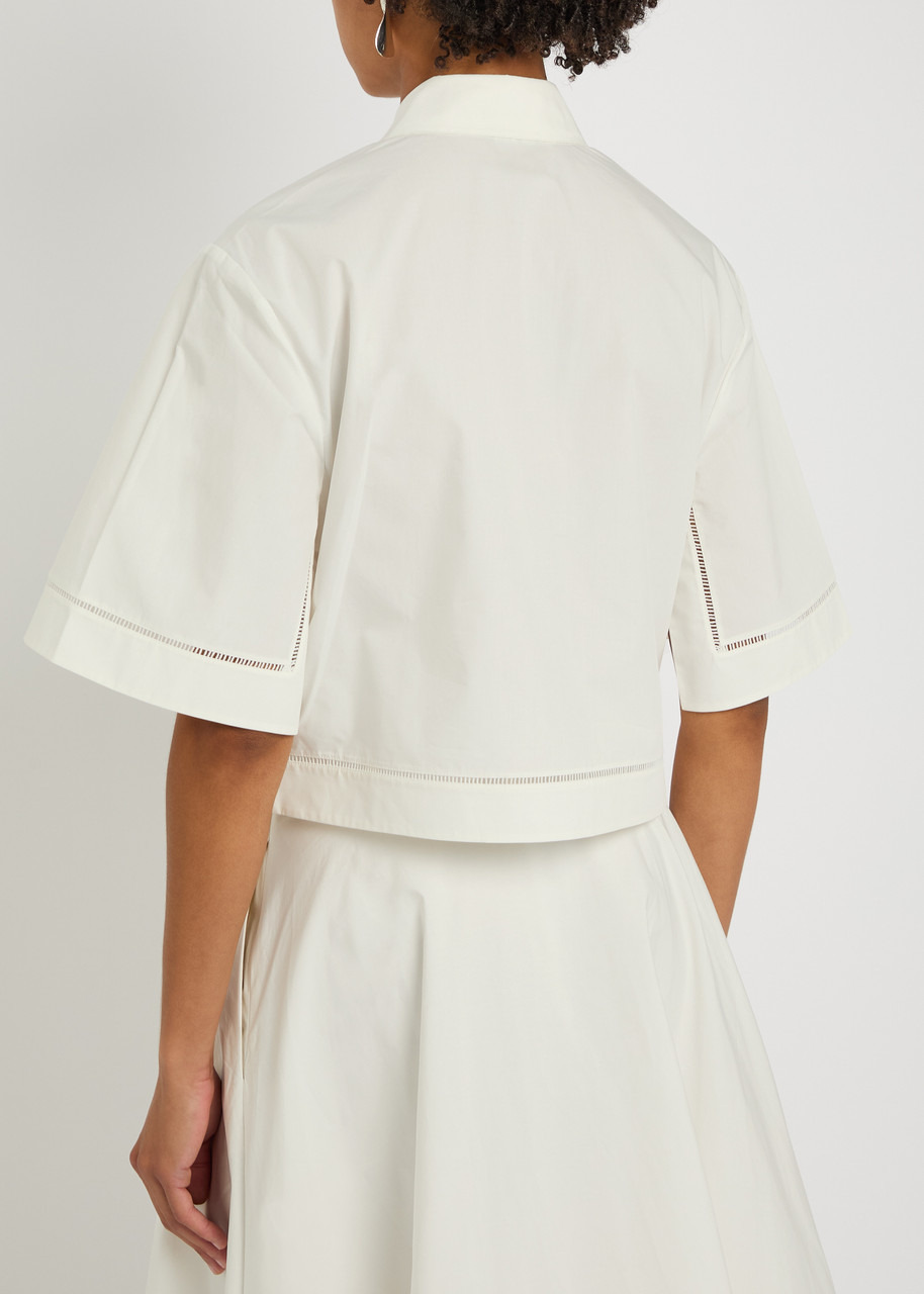 Rohe Embroidered Cotton-poplin Shirt - 3