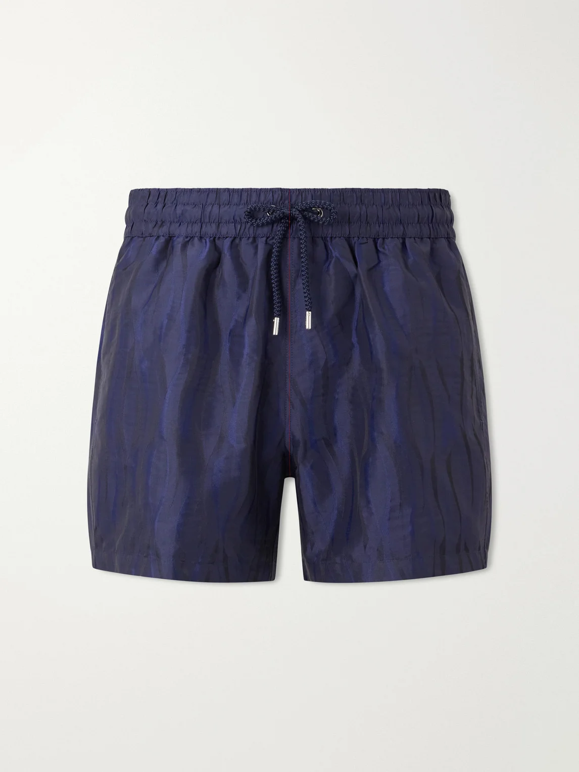 Rio Straight-Leg Mid-Length Printed Recycled Swim Shorts - 1