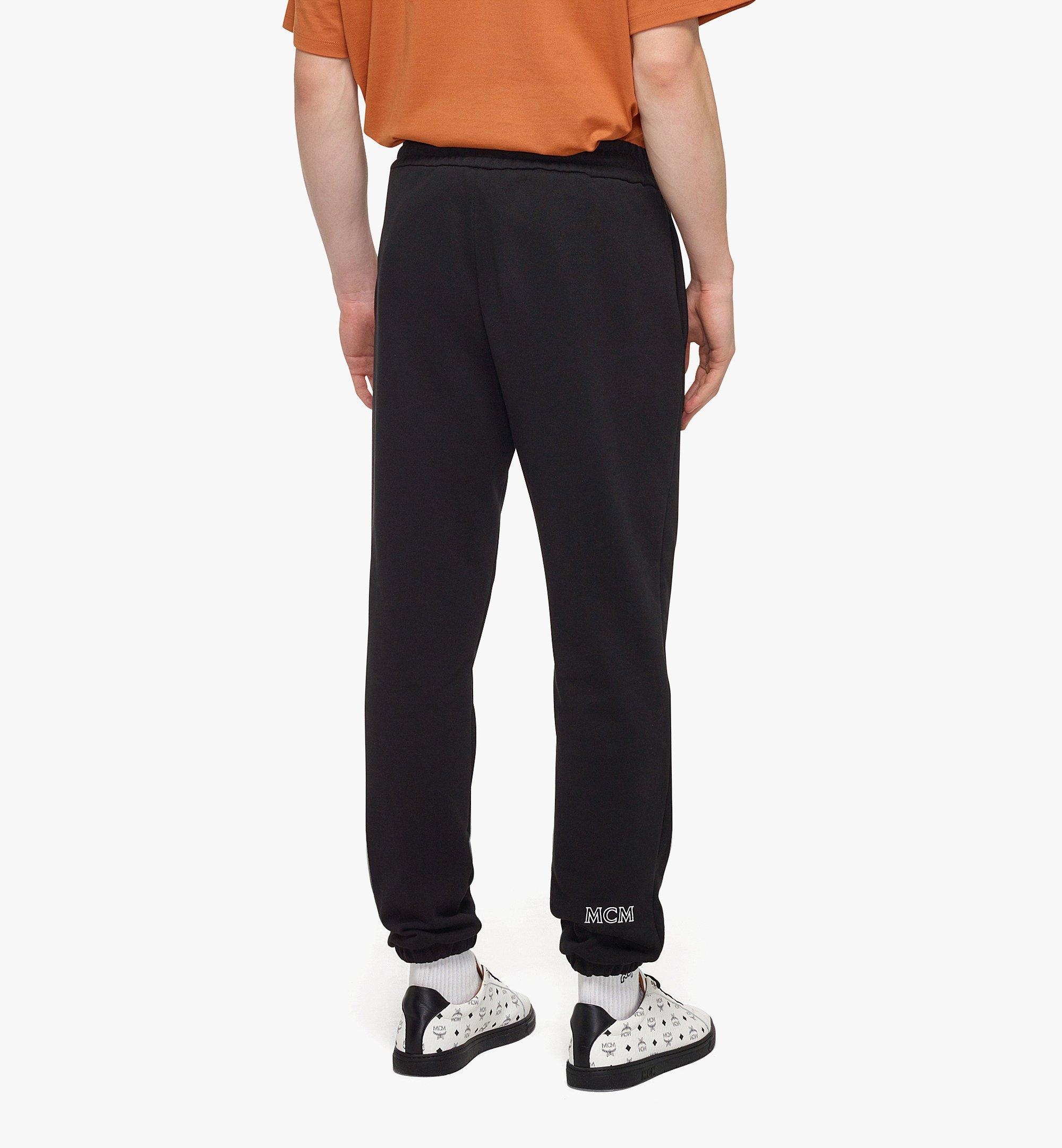 Men’s MCM Essentials Logo Sweatpants in Organic Cotton - 4