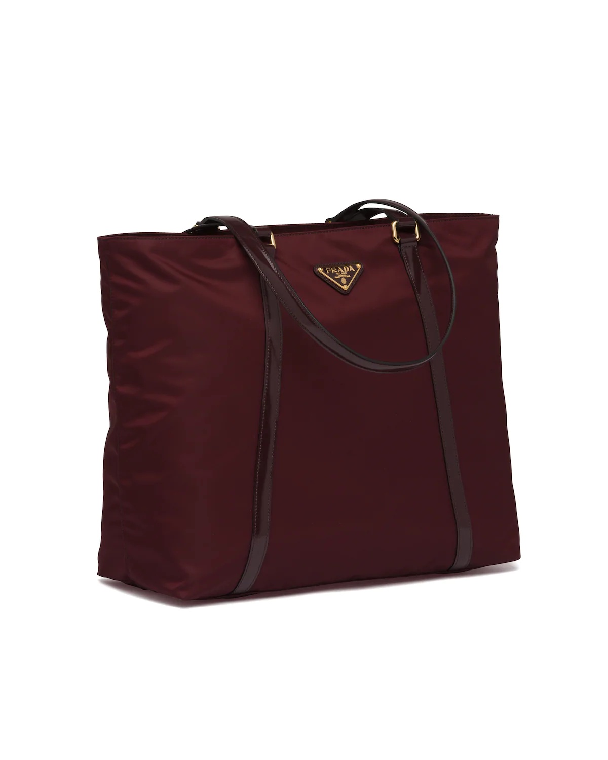 Saffiano leather and nylon tote - 3