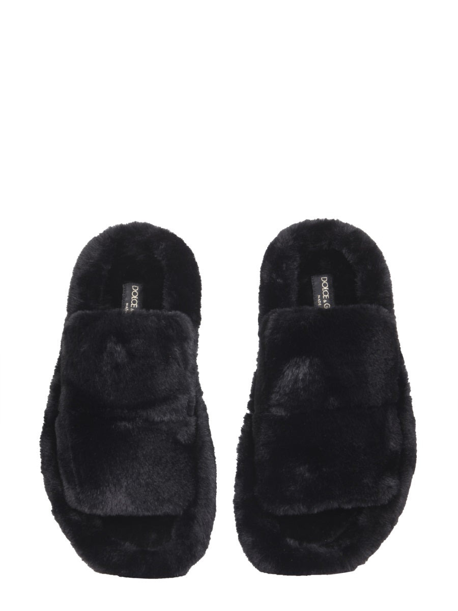 Fur Sandals - 4
