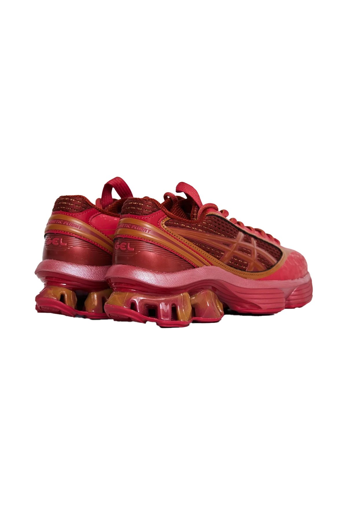Asics Kiko Curation US6-S Gel-Kinetic Fluent Sneaker Cayenne/Copperhead - 3