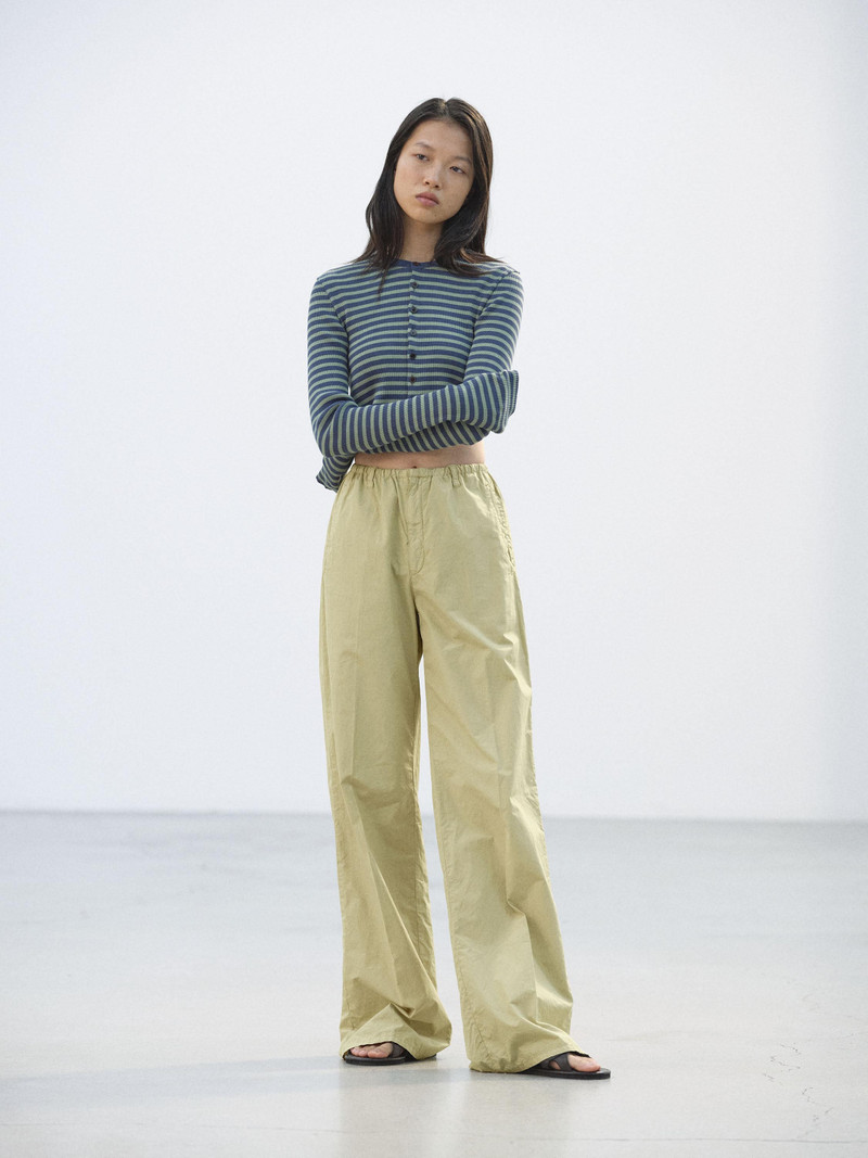 GARMENT-DYED FINX SHUTTLE WEATHER DRAWSTRING PANTS 3