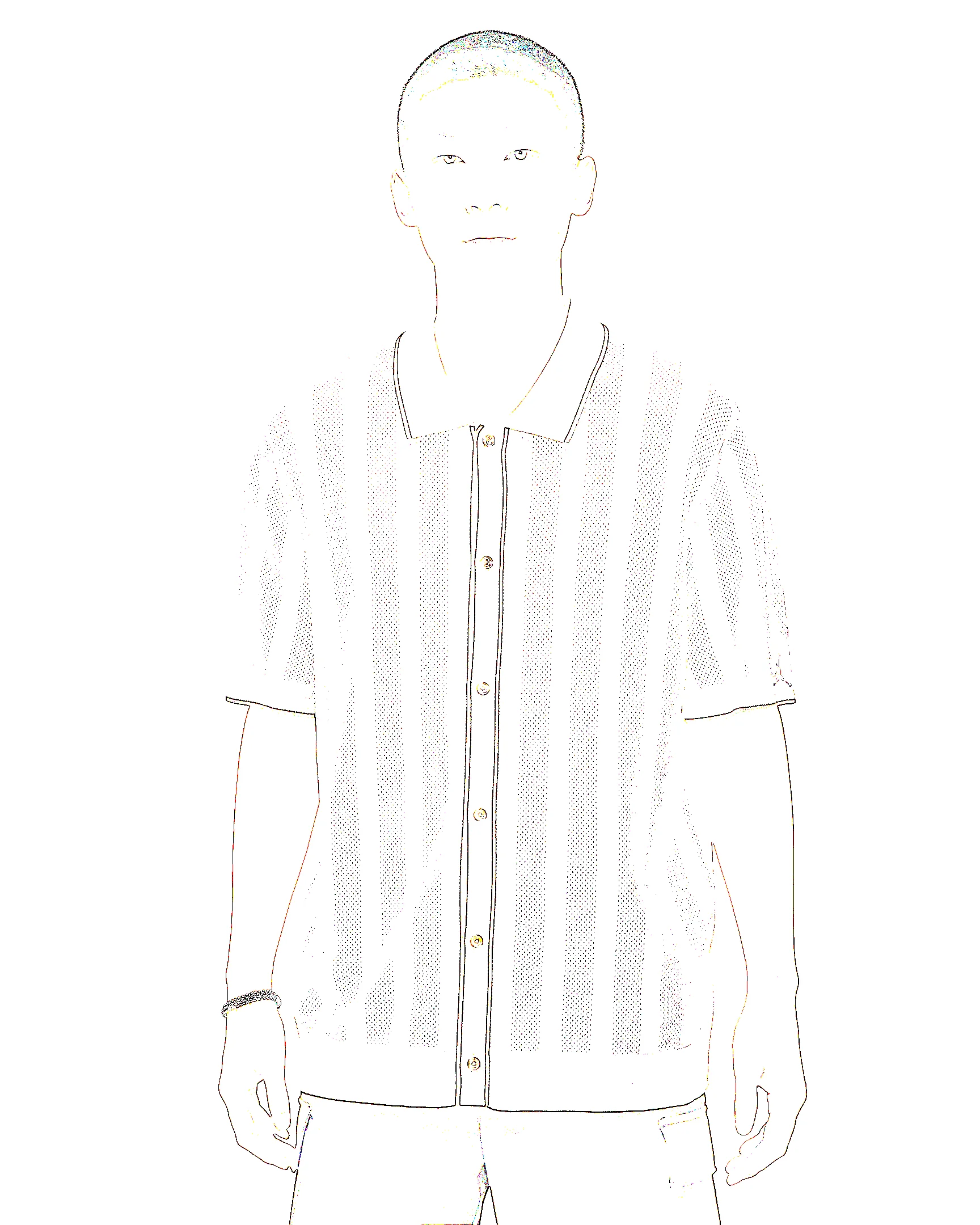 Jordan Sport Men’s Knit Button-Down Golf Top - 1