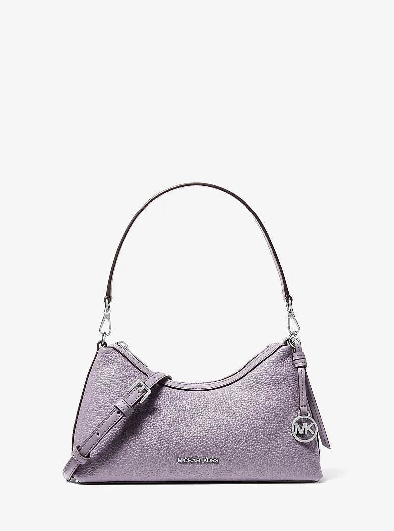 Sammy Small Pebbled Leather Convertible Crossbody Bag - 1