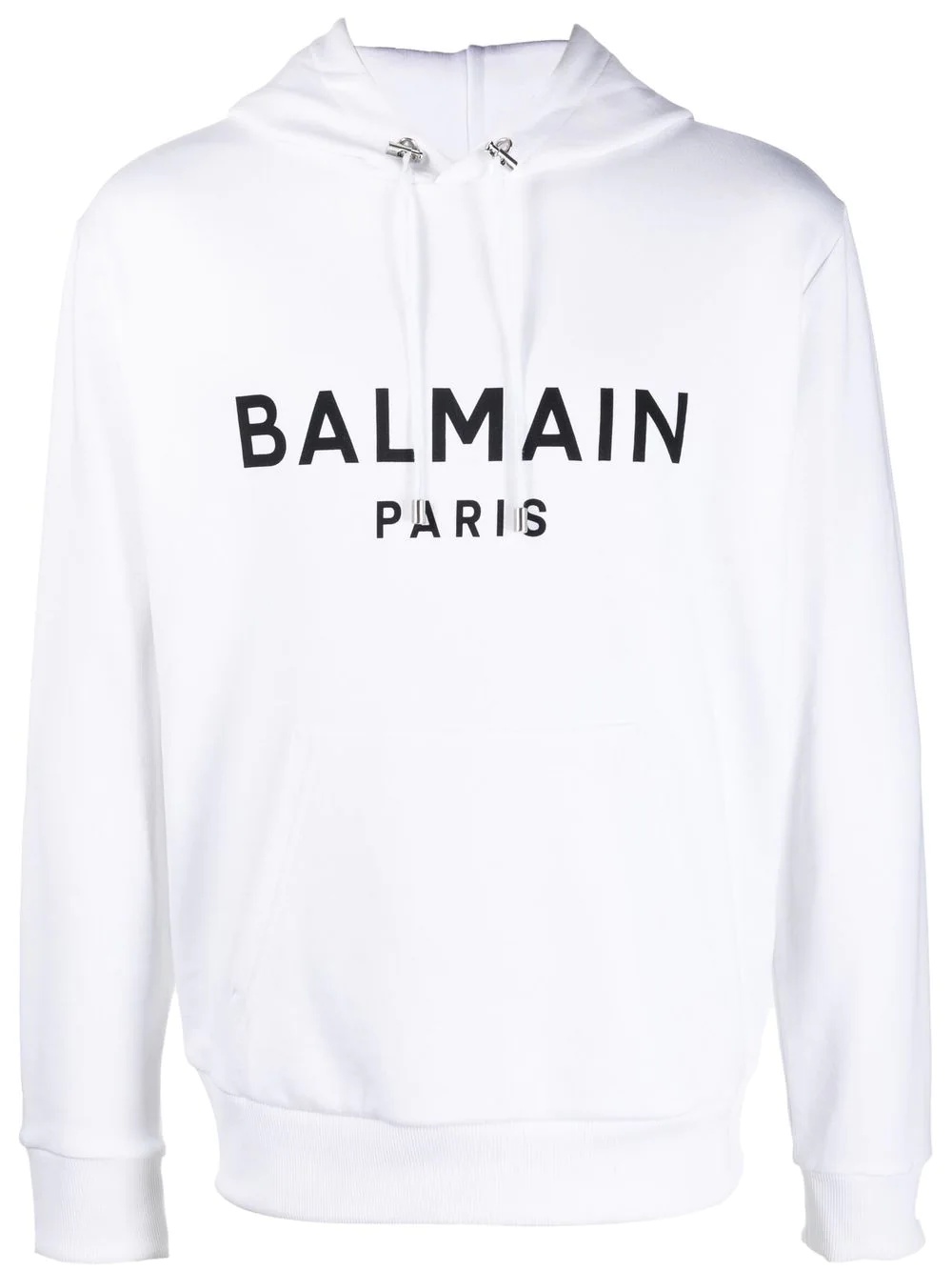 logo-print hoodie - 1