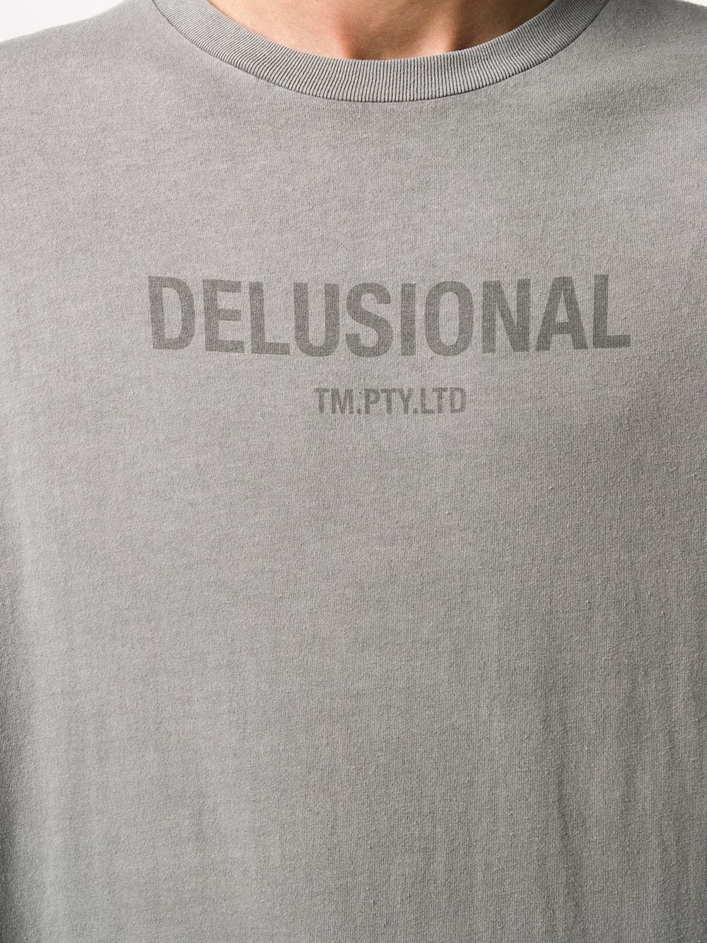 Delusional long-sleeved cotton T-shirt - 5