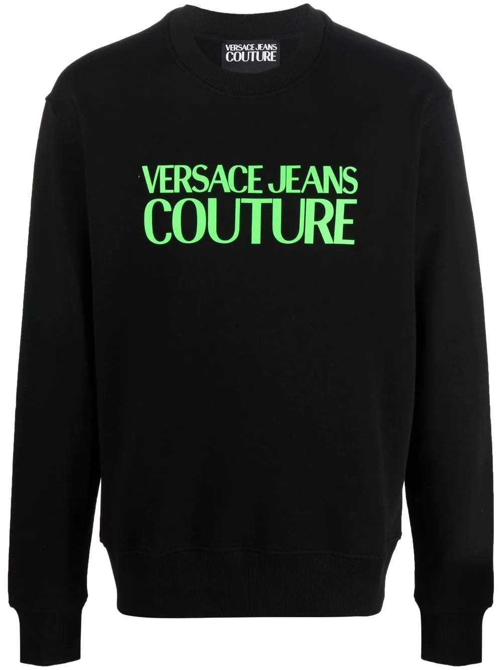 logo-print crew-neck sweatshirt - 1