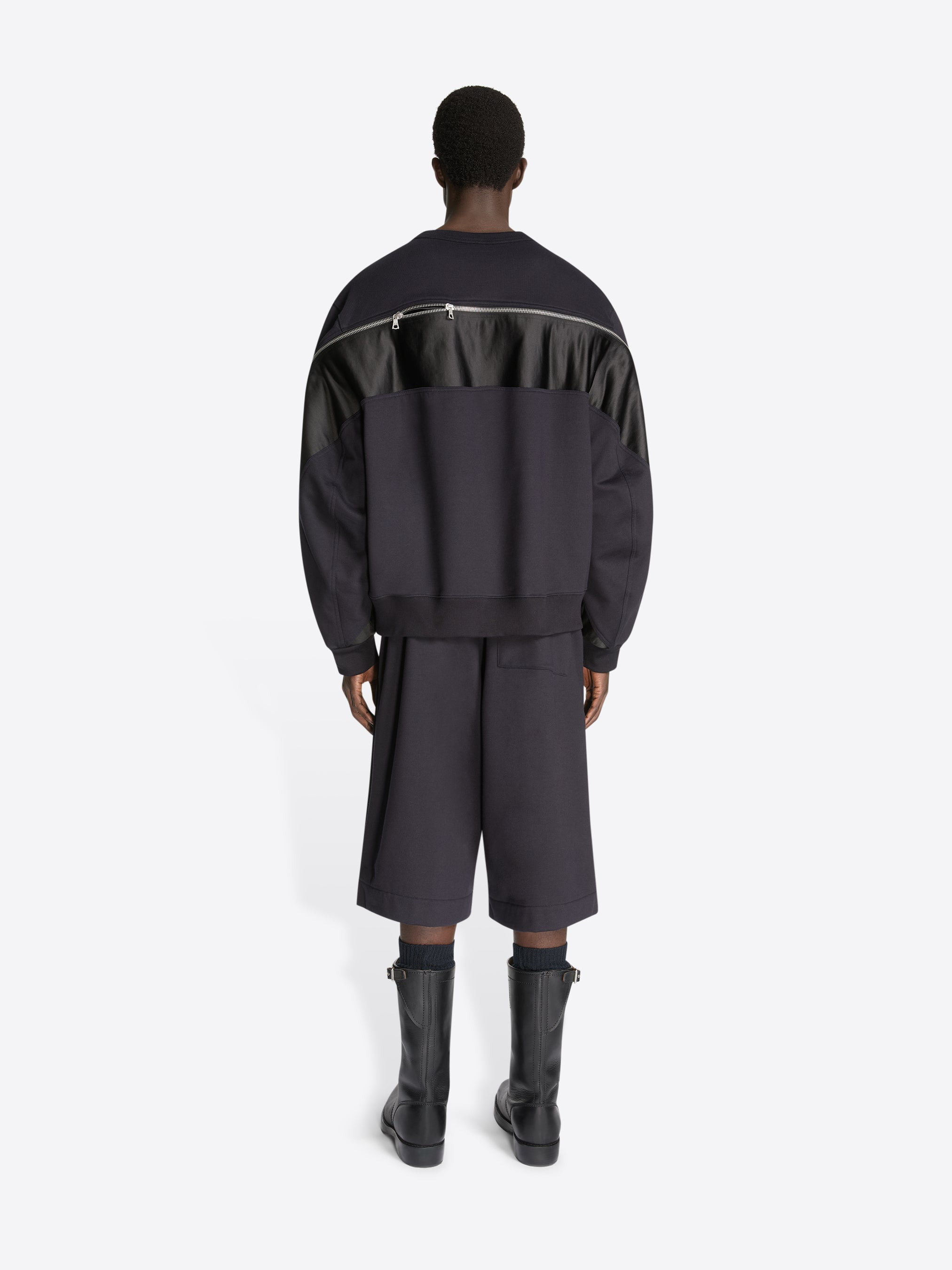 CONTRAST SWEATSHIRT - 4