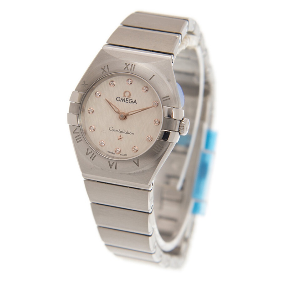 Omega Constellation Manhattan Diamond Silver Dial Ladies Watch 131.10.25.60.52.001 - 4