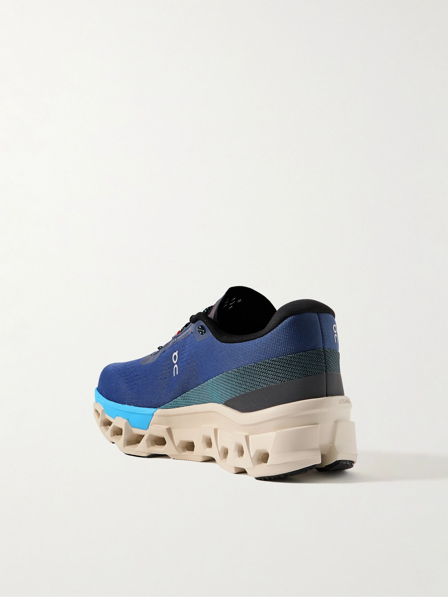 Cloudmonster 2 Rubber-Trimmed Mesh Running Sneakers Blue - 4