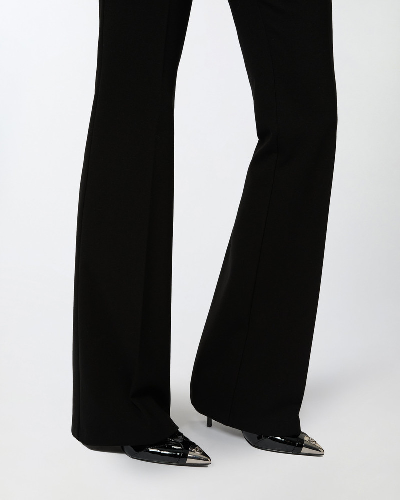FLARED FULL MILANO TROUSERS 7