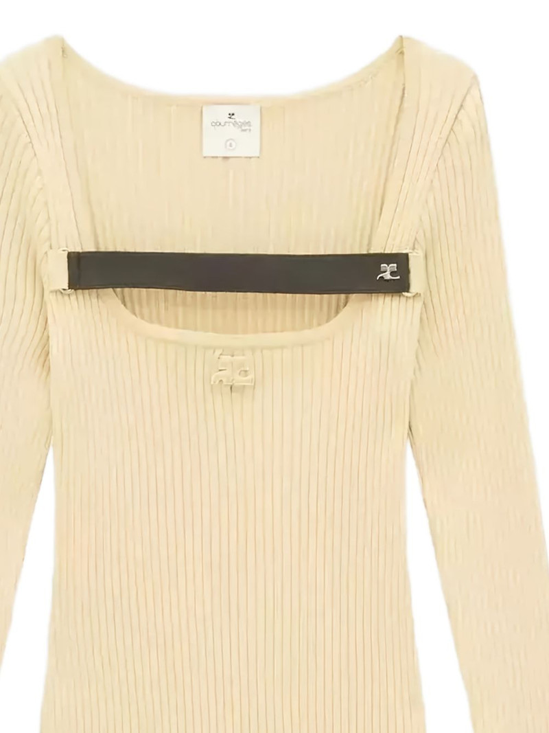 courrèges long-sleeve dress outlook