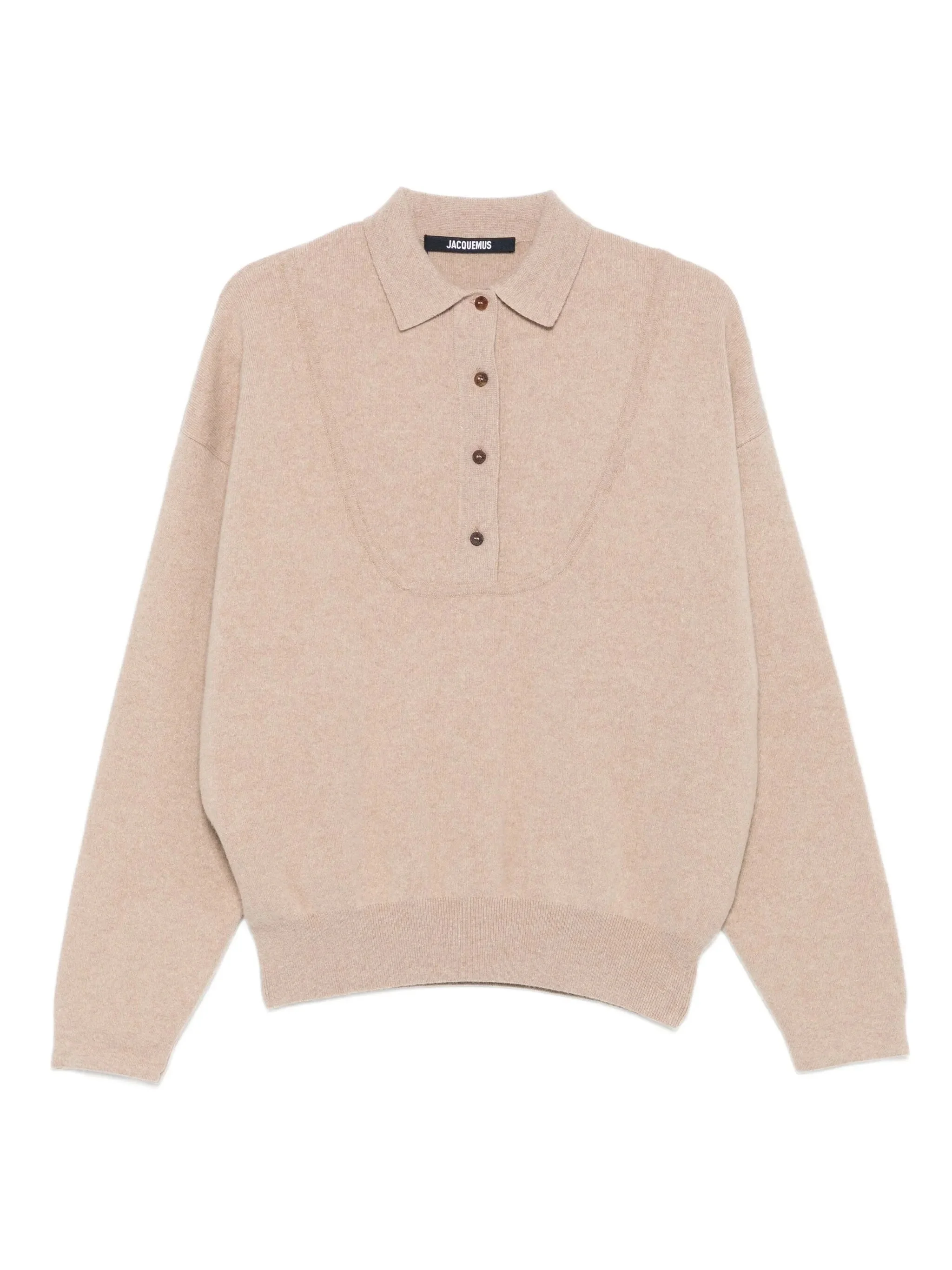 Jacquemus Button Polo-neck Sweater - 1