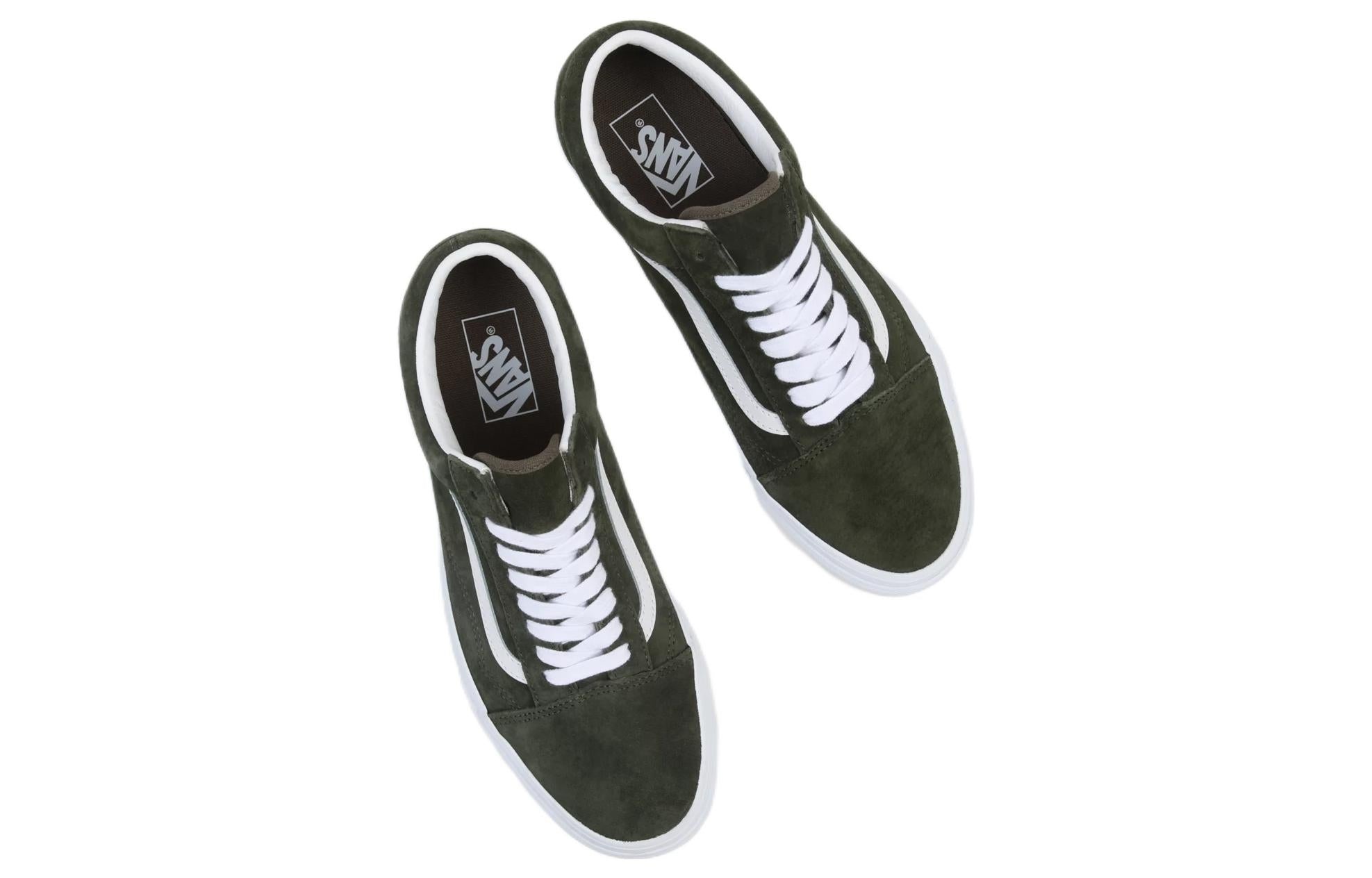 Vans Old Skool Zamszowe 'Green' VN0A4BW250K - 4