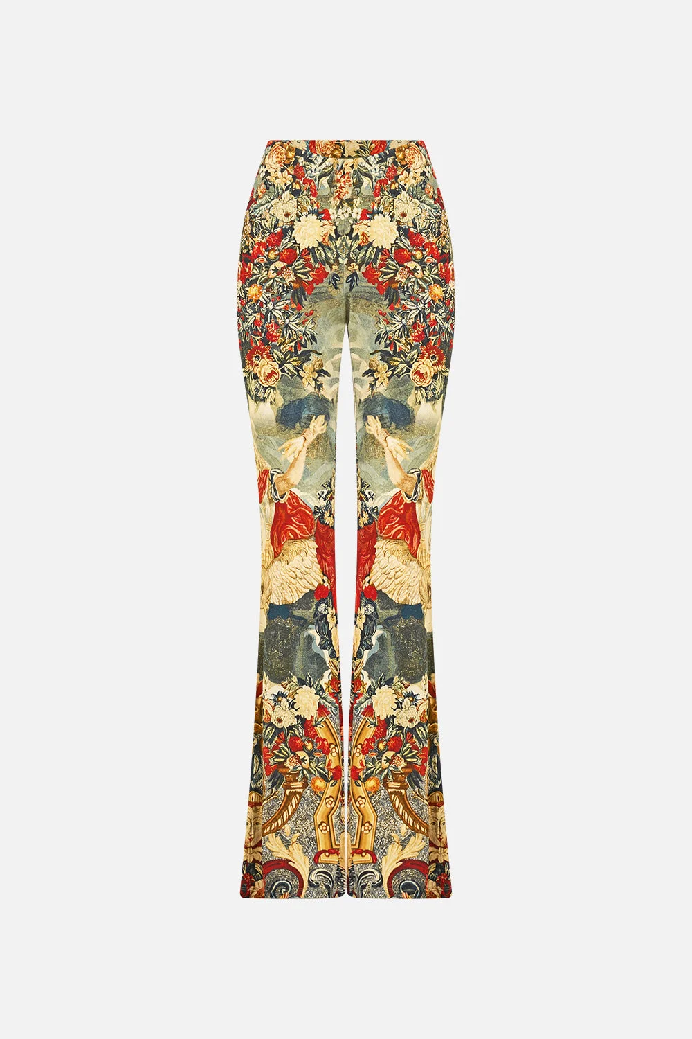 HIGH WAISTED FLARED TROUSER - 1