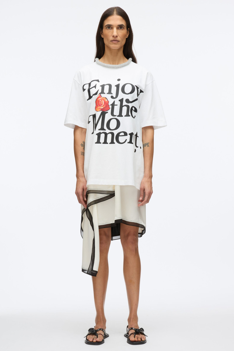 3.1 Phillip Lim Enjoy The Moment Embellished Tee outlook