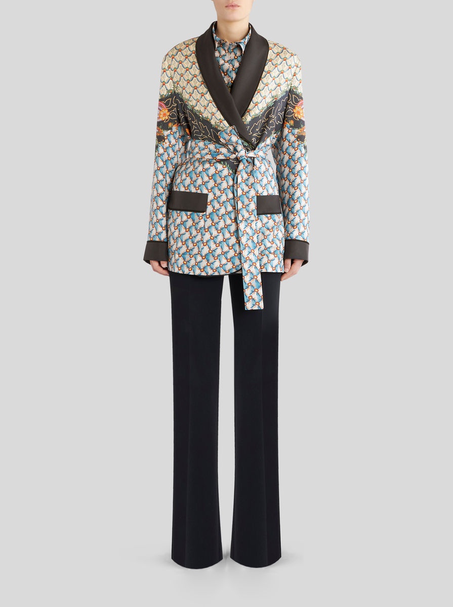 TWILL ROBE JACKET - 3